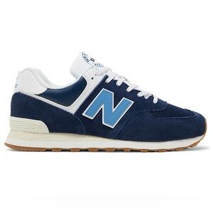 New Balance 574 Navy Men’s Sneakers, US 12